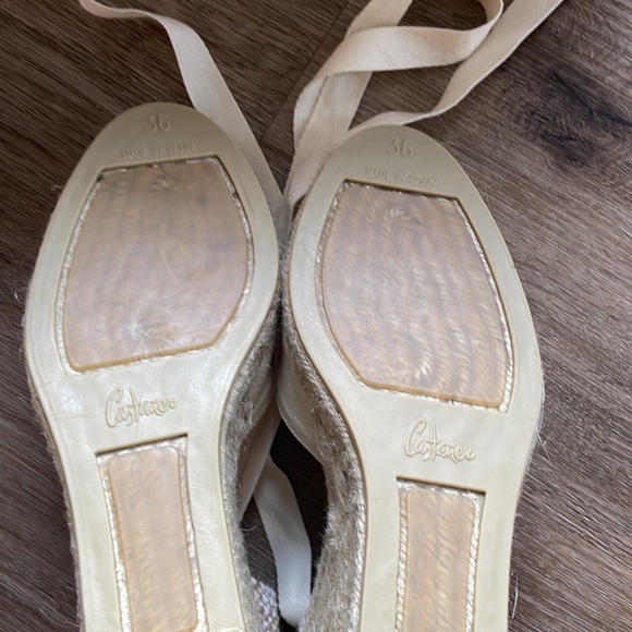 Castaner Shoes Castaer Womens Chiara Ankle Tie Wedge Espadrille